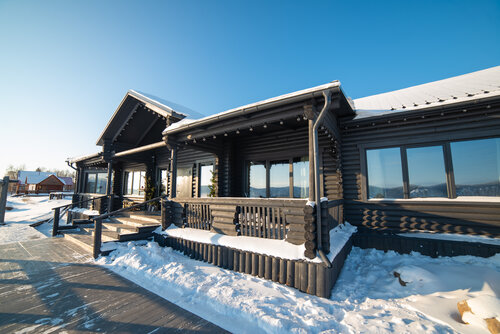 Lenskie Stolby Recreation Center, 예약 관광 기지 Yakutia 조식이 포함된 호텔, 아침 식사