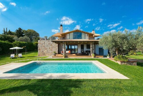 Blue & Green View Villa, Забронировать Вилла Асгуру остров Родос