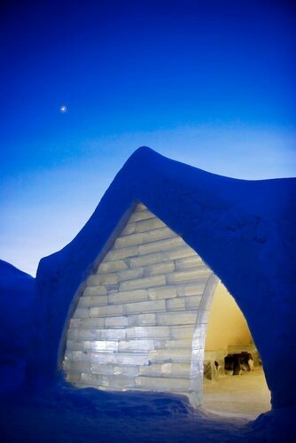 Arctic SnowHotel & Glass Igloos, Забронировать Отель Рованиеми Лапландия