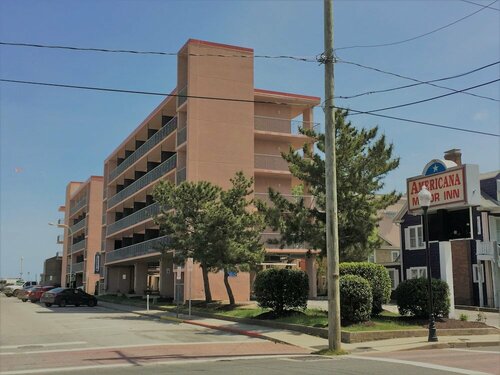 Americana Motor Inn, Book Hotel Hoteller i Maryland med parkering, Parkering