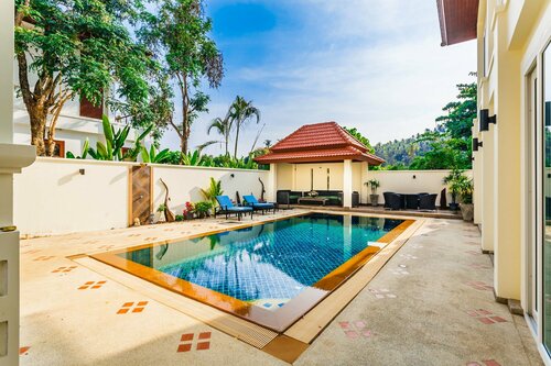 Baan Kaja Villa by Lofty, Забронировать Вилла Отели Сурин-Бич с бассейном, рядом с Клуб Catch Beach, Бассейн