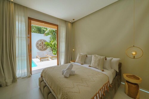Villa Cocoon - Gaia : Exquisite 1 Bedroom Tropical Villa in Pererenan, Забронировать Вилла Отели провинции Бали 4 звезды, 4*