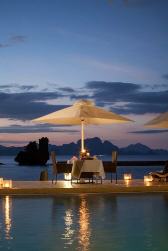Lagen Island Resort El Nido, Забронировать Курортный отель Отели Эль-Нидо с бассейном, Бассейн