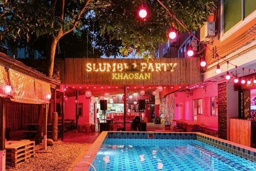 Slumber Pool Party Khao San, Забронировать Отель Отели Провинции Бангкока с бассейном, Бассейн
