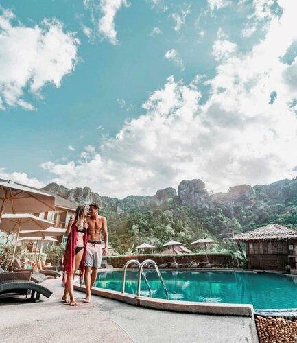 Railay Phutawan Resort, Đặt Khu nghỉ dưỡng Bãi biển Aonang 