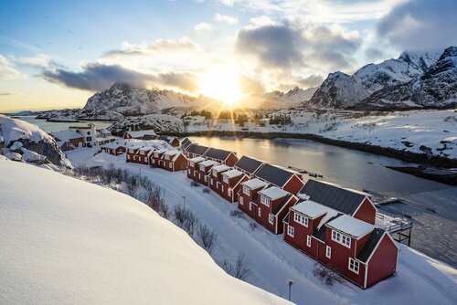 Nyvågar Rorbuhotell - by Classic Norway Hotels, Reserva ahora Hotel Kabelvåg 