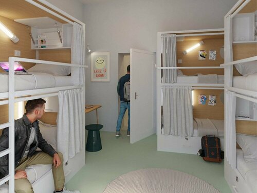SLO Hostel Nice, Забронировать Хостел Хостелы Приморских Альпов, Хостел