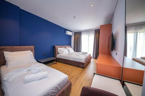 Apart-Hotel Lili2, Забронировать Апарт-отель Отели в центре Саранда, в центре, Завтраки, Парковка