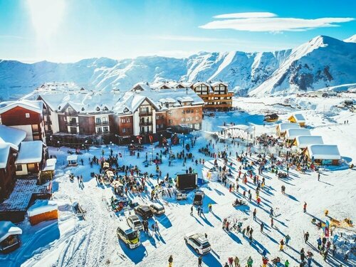 Апарт-отель Gudauri Ski Resort - Alpic Apartments, Забронировать Курортный отель Гудаури Казбегский муниципалитет, рядом с Пирвели