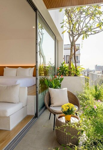 Prana Boutique Hotel and Apartments, Забронировать Бутик-отель Отели Дананга муниципалитета с бассейном, рядом с Upside Down World Danang, Бассейн