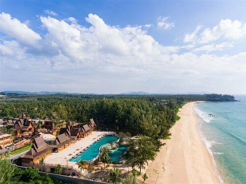 Курортный отель Santhiya Phuket Natai Resort & Spa, Забронировать Курортный отель Отели Пхангнга с бассейном, Бассейн