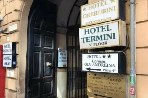 Hotel Cherubini, Забронировать Отель Вокзал Термини 