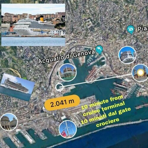 Guest House Virginias Rooms-Private free Parking and Top Carignano District, Забронировать Отель Отели Генуи с парковкой, Парковка