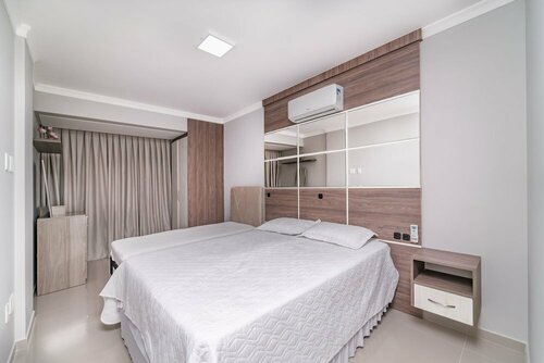 503B Apartamento 2 quartos sendo 1 suíte, Забронировать Апартаменты/квартира Бомбиньяс Санта-Катарина