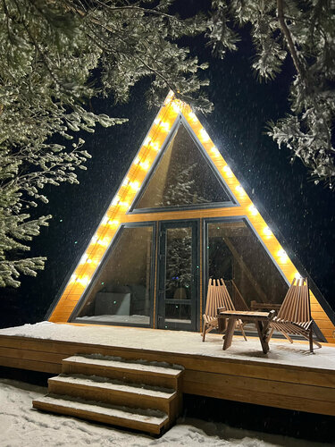 A-Frame Otnurok Chalet, Брондау Шале Bashkortostan қаласындағы SPA қонақ үйлері, SPA