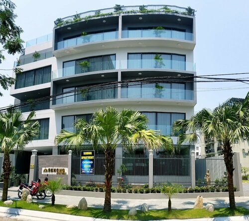 Infinity Pool - 5 min walk to beach - Sekong Apartment, Забронировать Апартаменты/квартира СПА-отели Дананга муниципалитета, рядом с My Casa Restaurant, SPA-услуги