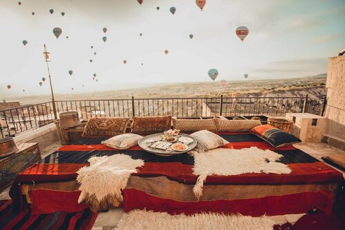 Vasıl Cave Hotel, Забронировать Отель Отели Учхисар с парковкой, Парковка