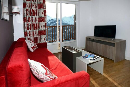 Résidence Odalys Les Balcons dAuréa, Reserva ahora Hotel Hoteles en Auris con aparcamiento, Aparcamiento