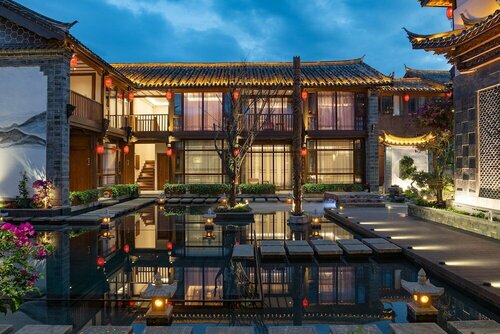Lijiang Passing-Cloud Resort, Забронировать Курортный отель Курортные отели Лицзян, рядом с Baisui Bridge, Курортный отель