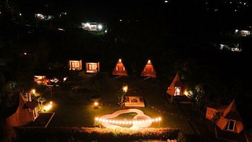 Bamboo Mount Batur, Prenota Villa Cottage a Bali, Cottage