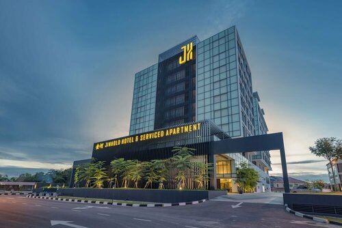 Jinhold Hotel & Serviced Apartment Miri, Забронировать Отель Отели Мири с завтраком, Завтраки