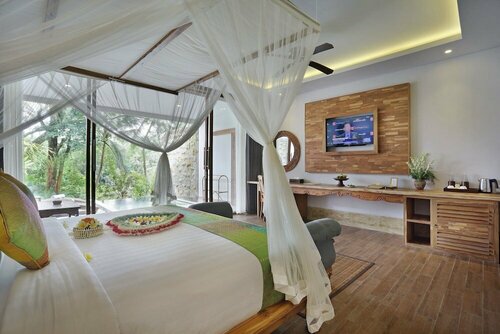 Bucu View Resort, Забронировать Курортный отель Курортные отели Убуд, рядом с Лес Обезьян в Убуде, Курортный отель
