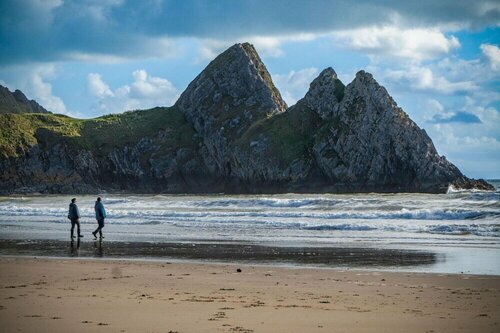 Rhossili Holiday Cottage - 2 Bedroom - Parkmill, Book Feriehus Hoteller i Glamorgan med parkering, Parkering