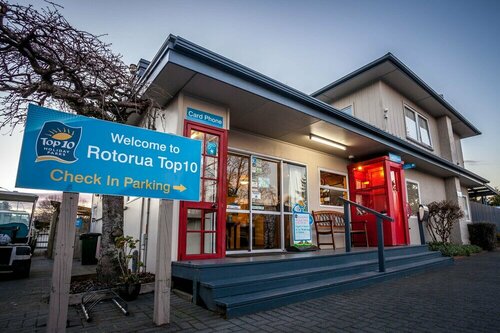 Rotorua TOP 10 Holiday Park, Boek Hotel Hotels in Auckland Region met zwembad, Zwembad