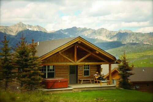 Cowboy Heaven Cabins, Rezerwuj Hotel Hotele w Montana z Parkingiem, Parking