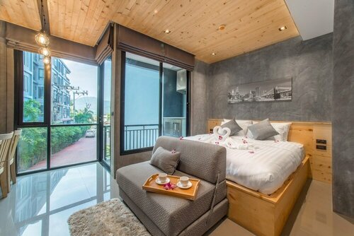 Relife Windy by Holy Cow, studio with sofa-bed, Забронировать Апартаменты/квартира Апартаменты Пхукета, Апартаменты/квартира