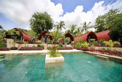 Jungle Paradise, Book Pension Hoteller i Penida med parkering, Parkering