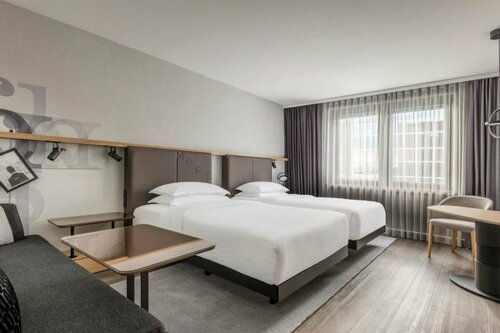 Frankfurt Airport Marriott Hotel, Забронировать Отель Франкфурт-на-Майне земля Гессен