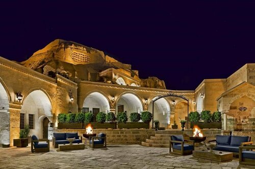 Отель Seraphim Cave Suites & Spa, Забронировать Курортный отель Отели Каппадокия с питанием, Пансион