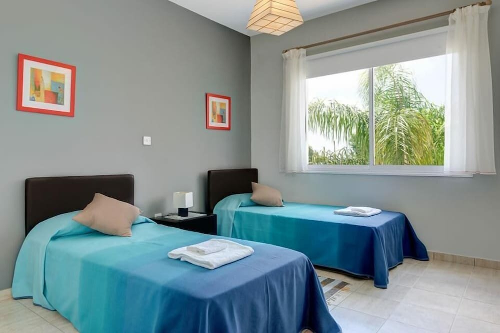 Villa Matheos - Elegant 3-BR Retreat near Coralia Beach