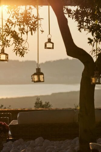 Luxury Villa Piedra, Забронировать Вилла Отели Перама с бассейном, Бассейн