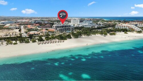 O Condominium Beachfront Residences, Rezervasyon Daire Palm-Eagle Beach Aruba, Eagle Beach yakınında