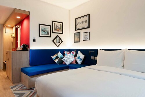 Hampton By Hilton Budapest City Centre, Забронировать Отель Отели Будапешта с парковкой, рядом с Uránia National Film Theatre, Парковка