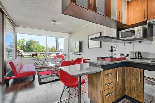 Red Velvet  Apartment, Забронировать Апартаменты/квартира Отели Сантьяго с парковкой, рядом с Ла Часкона, Парковка
