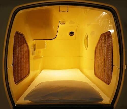 Sauna & Capsule Hotel Hollywood - Caters to Men, Reserva ahora Hotel cápsula Hoteles SPA en Chugoku, SPA