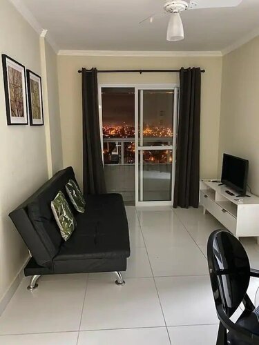 Apto com vista pro Mar sacada gourmet, Забронировать Апартаменты/квартира Отели Сан-Паулу с парковкой, Парковка