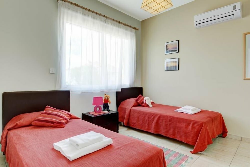 Villa Matheos - Elegant 3-BR Retreat near Coralia Beach