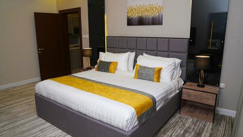 شقة فاخرة بطابع فندقي بغرفة وصالة بحي الفلاح, Réserver Hôtel Riyad Riyad