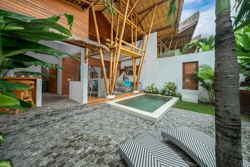 The Secret Jungle Villas Berawa, Varaa Villa Mökit kohteessa Bali, Mökki