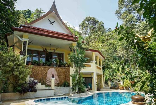 Villa Sawadee, Забронировать Вилла Отели острова Пхукета с бассейном, Бассейн