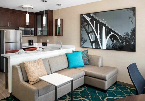 Residence Inn by Marriott Los Angeles Pasadena/Old Town, Забронировать Отель Отели Пасадена 3 звезды, рядом с Мост Колорадо-Стрит, 3*
