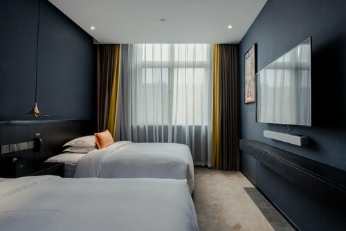 HE Hotel Xi'an South Gate, Забронировать Отель Отели Сиань с завтраком, рядом с Станция метро Yongningmen, Завтраки
