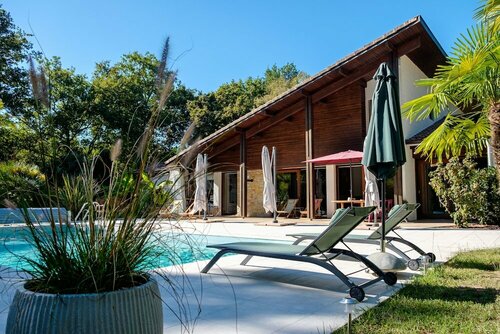 L'Aiguade, Book Hotel Hoteller i Landes med pool, Swimmingpool