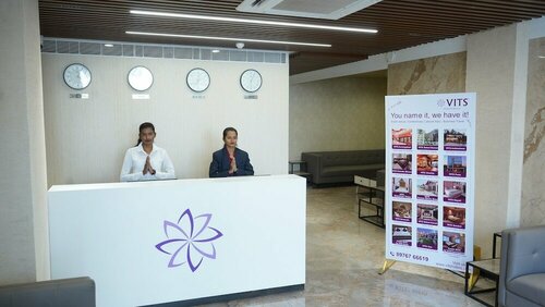 Purple Beds by VITS Dwarkesh, Surat, Забронировать Отель Отели Сурат 3 звезды, 3*