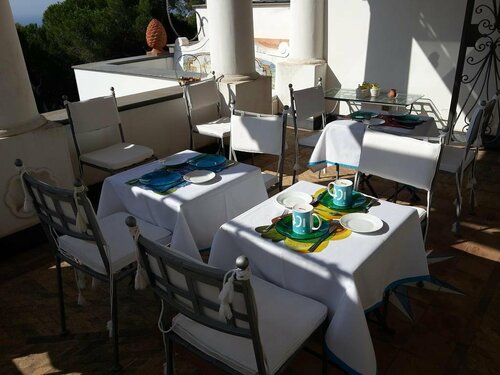 Casa del Solitario Capri, Book Bed and Breakfast Capri hoteller med morgenmad, Morgenmad