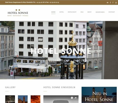 Hotel Sonne, Prenota Hotel Einsiedeln 